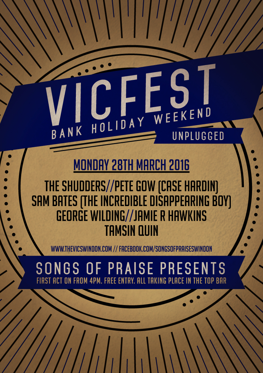 Unplugged VicFest March 16 Vic